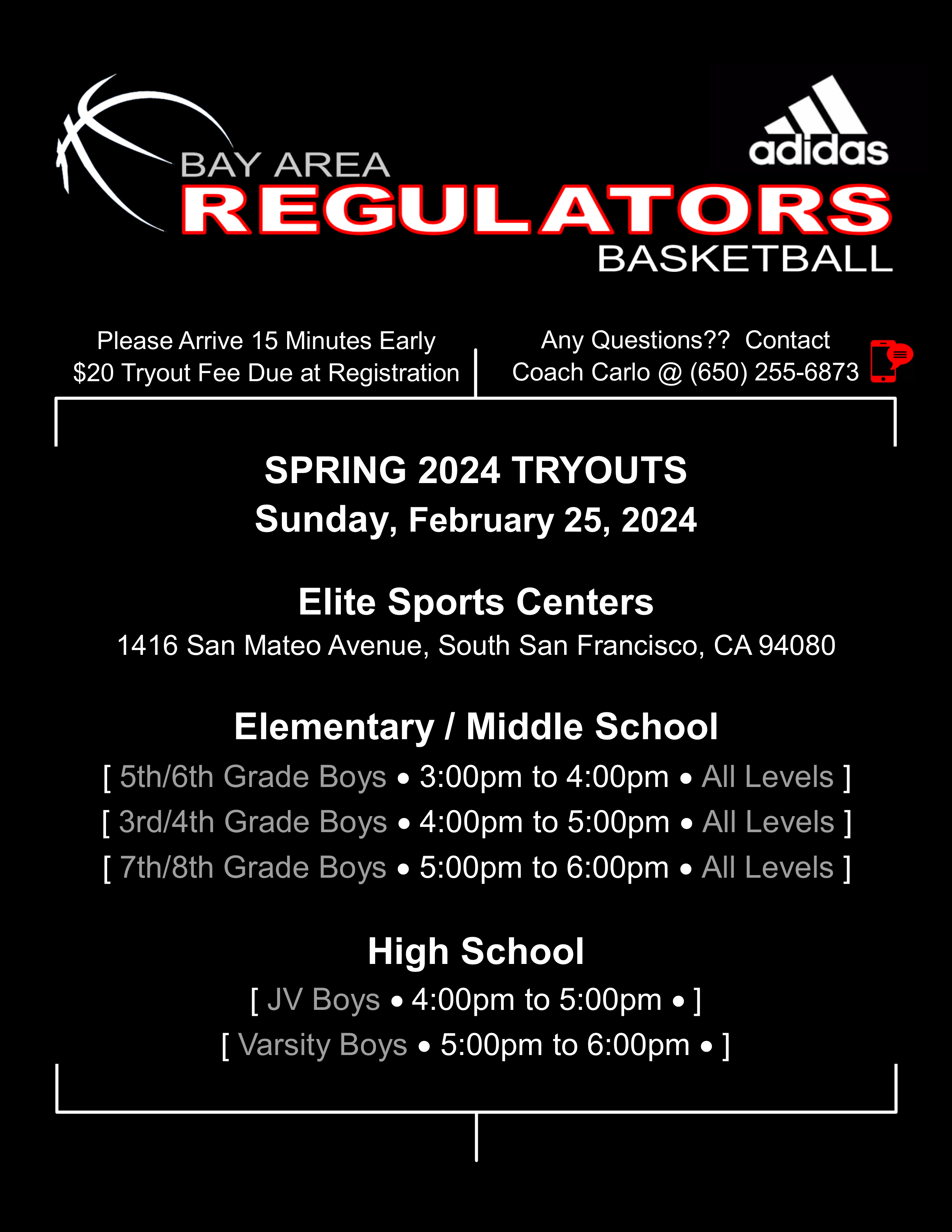 Bay Area Regulators AAU Boys and Girls Basketball Club